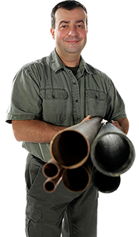 sewer pipes replacement plumber